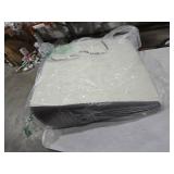 Wedge Pillow for Acid Reflux, 10" Triangle Bed Wedge Pillow for Headboard, Pillow Wedge for Sleeping, Snoring, Post Surgery, Back Pain Relief with Memory Foam Top & Washable Cover, Grey