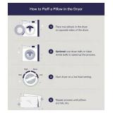 SNUG&COZY Luxury Goose Down Feather Pillow Inserts - 20x20IN, Double Layered Down-Proof Design, Ultra-Soft Cover, High Fill Weight, Pack of 2, White