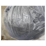 Monbix King Size Comforter Set - 7 Pieces Bed in a Bag King, Blue Gray Bedding Sets with Comforter, All Seasons Comforter Bed Set with Sheets, Pillowcases & Shams