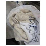 Westinghouse Electric Throw Blanket with Foot Pocket for Adults, Soft Flannel to Sherpa Heated Throw with 6 Heating Levels & 2-10 Hours Time Settings, Fast Heating & Machine Washable, 50x62, Beige