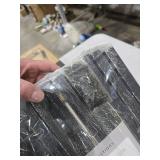 Blanket Ladder for The Living Room 6-Tier, Wooden Decorative Quilt Holder for Bed Room, Wall-Leaning Wood Towel Rack for Bathroom Rustic Farmhouse Ladders for Display.(Black Wash)