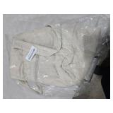 Prite Quilted Tote Bag for Women, Lightweight Puffer Tote with Zipper, Travel Work Nurse Gym Bag(Beige)