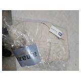 Prite Quilted Tote Bag for Women, Lightweight Puffer Tote with Zipper, Travel Work Nurse Gym Bag(Beige)