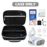 Hard Case for Smart Nebulizer,Portable Nebulizer Bag,Desktop Inhaler Nebulizer for Home Travel Use,Medical Case for Inhaler Spacer, Masks, Asthma Accessories Medicine Storage Bag, Black