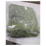 hyha Couch Cover for Dogs, Boho Sofa Covers for 3 Cushion Couch Washable, Chenille Sofa Slipcover for Pets, Soft Loveseat Sectional Couch Throw Blankets with Tassels (Green, 71x150 Inch)