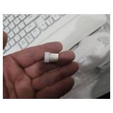 SABLUTE Ergonomic Wireless Keyboard and Mouse Combo - Wave Keyboard with Soft Leather Wrist Rest, Resistant Keys, RGB Backlit Rechargeable Set for PC/Mac/Chromebook (White)