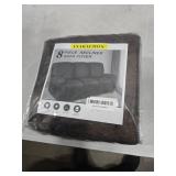 ANARACHON Leather Look Recliner Couch Cover, 8-Pieces Stretch Recliner Sofa Covers, Soft Reclining Slipcover, Washable Furniture Protector for Pets (3 Seater, Brown)