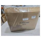 COHOMETwin/Twin XL Size Comforter, All-Season Quilted Down Alternative Duvet Insert, Luxury Hotel GentleSoft Comforter with Anti-Clump Tech & 8 Tabs - Reversible - Navy Blue 64x88 inches