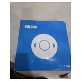 Snow Tube with Towable Tow Rope, UOLUUK 2 Persons Heavy Duty Inflatable Sled for Kids & Adults Premium Abrasion-Resistant Thickened Bottom Sledding for Outdoors (Ocean Blue)