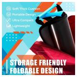 Sunlite Sports 45" Foldable Snow Sled for Kids & Adults Durable Reinforced Bottom, Sturdy Fabric Stitching & Easy-Carry Design for Winter Family Fun