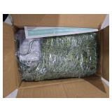 Cedar Christmas Garland with Lights for Mantle - Decorations 6 ft Realistic Lighted Faux Pine Garlands for Xmas Home Decoration Indoor Stairs Railing Fireplace Outdoor 6ft Prelit Garland Door Decor