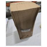 Diamond Star Clear Glass Apothecary Jar Decorative Candy Buffet Jars Elegant Glass Storage Containers (Height: 15" Body: 6.5")