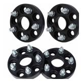 ***4PCs 20mm Wheel Adapters with Hub, 5x100mm for 1983-1991 Camry&1986-2005 Celica, 54.1mm Bore 5 Lugs Wheel Spacers M12x1.5 Studs for 2005-2010 Scion-tC xD& 2011-2017 Lexus CT200H& 1990-1