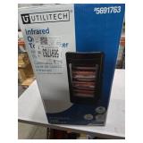Utilitech 1500 -Watt Infrared quartz Tower Indoor Electric Space Heater with Thermostat