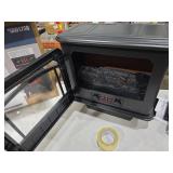 Style Selections 19.5-in W 5200 -BTU Black Metal Flat wall Infrared quartz Electric Stove
