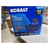 Kobalt 6-Gallon Portable Electric 150 PSI Pancake Air Compressor with Accessories