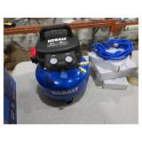 Kobalt 6-Gallon Portable Electric 150 PSI Pancake Air Compressor with Accessories