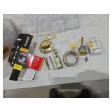 Kwikset SmartKey Security Polished Brass Metal Single Cylinder Deadbolt