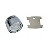 Danco Dual Thread 15/16 in.-27M x 55/64 in.-27F Chrome Faucet Aerator