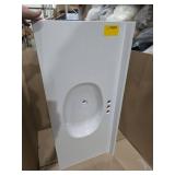 American woodmark solid white Bathroom sink mp249-3x