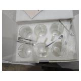 LIBWYS 6 Pack Double Walled Coffee Cups Glasses Mugs, 12oz Espresso Cappuccino Latte Tea Cups with Handle, Heat Resistant Borosilicate Clear Glasses 350ml