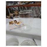 LIBWYS 6 Pack Double Walled Coffee Cups Glasses Mugs, 12oz Espresso Cappuccino Latte Tea Cups with Handle, Heat Resistant Borosilicate Clear Glasses 350ml