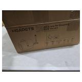 HEAPETS Dog Grooming Vacuum Kit - 3L Vacuum with 7 Tools, Low Noise Electric Clipper and Brush for Pet Shedding at Home, White