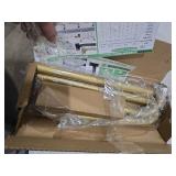 ZYRW Gold Curtain Rod, Room Darkening Rods for Windows 28 to 48 Inches(2.3-4Ft), Wrap Around Curtain Rods, Heavy Duty Blackout Drapery, Modern Decorative Window Treatment Rod, Gold