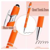 PASISIBICK 12 Pieces Motivational Inspirational Quotes Snarky Screen Touch Stylus Ballpoint Pens, Office Encouraging Scriptures, Black Ink (12 Color,Motivational)