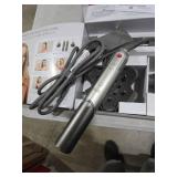 Shark FlexFusion Hair Dryer with Fusion Hair Brush, Diffuser, Ceramic Air Styler with Auto-Wrap Hair Curlers, Ceramic Plates, Metallic Mist HD642 Retail:$350