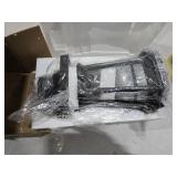 OPAXIS Outdoor Post Lights Hard Wired, 7x17inch Dusk to Dawn Lamp Posts Outdoor Lighting, Black Modern Exterior Lamp Post Light Fixture with Pier Mount Base, Outdoor Pole Lights for Porch, Garden