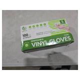 SWIFTLITE Disposable Vinyl Gloves, Food Safe, Latex-Free Powder-Free Clear Plastic Gloves for Cooking, House Clean, Food Prep (100, Small)