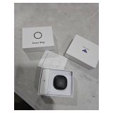 AMOVAN Smart Ring for Women Men, Fitness Tracker Ring with Body Temperature, Heart Rate, Blood Oxygen, Sleep Monitor, Calories, No Subscription Fee, IP68 Waterproof for iPhone & Android (Silver, #11)