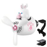 Tesla Model 3 Y S X Car air fresheners Scents diffuser Vent clips Perfume Air freshener DIY fragrance for Tesla Interior Accessories AC Vent freshener 2019 2020 2021 2022 2023 (White Rabbit)