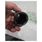 CASOMAN 1/2\" Drive x 36 mm Deep 6 PT Impact Socket, CR-MO, 1/2-inch Drive 6 Point Axle Nut Socket for Easy Removal of Axle Shaft Nuts (36MM)