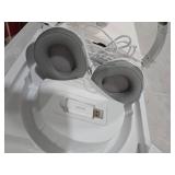 Picun G2 Wireless Gaming Headset, Over-Ear 7.1 Virtual Surround Sound, 2.4GHz/Bluetooth 5.4/Wired, 5ms Ultra-Low Latency, 100H Battery, ENC Noise-Canceling Mic, RGB, for PC PS5 PS4 Switch (Grey)