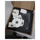 TIMBLESSING 12 Pack Christmas Gift Boxes with Clear Window, Red Christmas Gift Boxes with Ribbon, Pine Sprigs & Berry Decorations for Holiday Wrapping, 8.7x5.9x2.8 Inch (black)