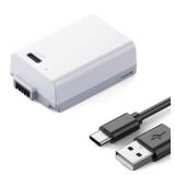 K&F CONCEPT EN-EL25 Battery USB-C EN-EL25A Z50ii Battery with 2H Fast Charging Compatible with Nikon Z50ii Z50 Z30 Zfc Camera MH-32 Charger