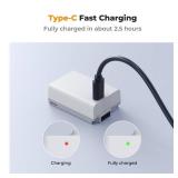 K&F CONCEPT EN-EL25 Battery USB-C EN-EL25A Z50ii Battery with 2H Fast Charging Compatible with Nikon Z50ii Z50 Z30 Zfc Camera MH-32 Charger