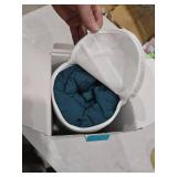 Weighted Lap Blanket 7 lbs for Adults, Luxury Soft Small Weighted Blanket, Compact Portable Weighted Lap Pad for Relaxation, Sleeping, Travel, All-Season Use, Forest Green, 40\" x 52\"