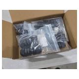 VCELINK Cable Gland Kit Nylon Waterproof, 50 Pcs IP68 PG7/NPT1/4\", 1/2\", 3/4\", 1\" Wire Entry, IP68 Cord Grip, PA66 Strain Relief Wire Grommets, Black