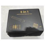 5 in 1 Blow Dryer Brush Set,Hot Air Styler Negative Ion Air Curling Wrap Air Curler, Round Brush Blow Dryer Curling Iron Hair Styling Tools Gift for Dry,Volumize, Straight,Curl,100-120V