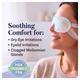 FACEMOON 9 Packs Self Heating Steam Eye Masks: Disposable Moist Warm Compress for Dry Eyes, Eye Strain, Stye & Stress Relief â No Microwave Needed for Relax, Travel, Sleep & Spa, Unscented