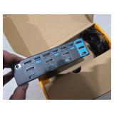 8K/4K KVM Switch 3 Monitors 3 Computers Triple Monitor 3 Port 2 Displayport 1.4 and HDMI 2.1 USB 3.0 KVM Switches, DP 1.4 Supports 8K@30Hz/4K@144Hz, HDMI Supports 8K@60Hz /4K@120Hz with Wired Remote