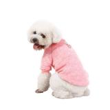 MOIRIG Dog Sweater, Dog Sweaters for Small Dogs, 2, 3 Pack Warm Soft Pet Clothes for Puppy, Medium Large Cat, Dogs Girl or Boy, Dog Shirt for Winter Christmas (Buckle Pink+Purple+HotPink, X-Small)