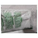 Volcanics Valentines Pillow Covers 20x20 Set of 2, Cream White Heart Plush Faux Fur Jacquard Throw Pillow Covers, Decorative Pillowcases for Bedroom Sofa Home Decor