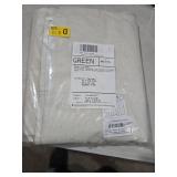 NICETOWN Natural 100% Blackout Linen Curtains 84 inch Long Burg for Living Room, 2 Panels, 52\" Wide, Farmhouse Thick Completely Blackout Window Treatment Thermal Insulated Warm Drapes for Winter