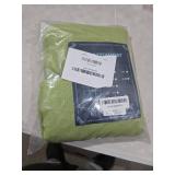 Randall Sage Green Faux Linen Sheer Curtain with 8 Metal Grommets Open Weave Window Treatment Drape for Living Room & Bedroom,Modern Privacy & Light Filtering & Light Drapes Curtains 2 Panels, 84Inch