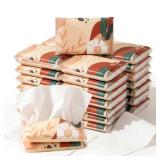 22 Packs Travel Tissue Packs - Pocket Tissues Travel Size 8 Count 3-ply Paper Pocket for Travelling, Wedding, Party Favors,Car, Handbags, Pockets