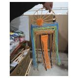 Artilady Sunset Wall Art Dream Catcher - Macrame Wall Hanging Large Dreamcatchers, Hand Woven Boho Tapestry Colorful Sun Wall Decor for Bedroom Nursery Living Room Nursery (Sunset)